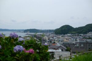 葉山堀内の俯瞰写真・風早・元町